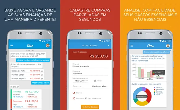 Otto Assistente Organize suas finanças com o Otto Assistente