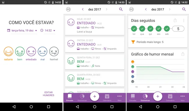 Daylio Mantenha um diário no smartphone com o Daylio