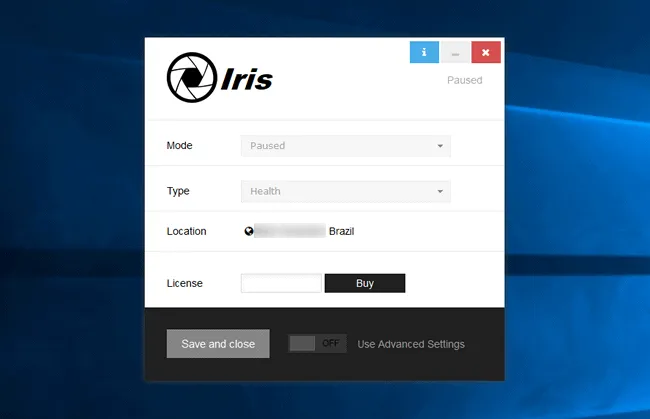 Iris Proteja os seus olhos no computador com o Iris