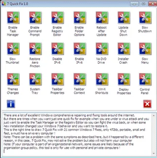 7 Quick Fix - Restaure o acesso a vários recursos do Windows 7