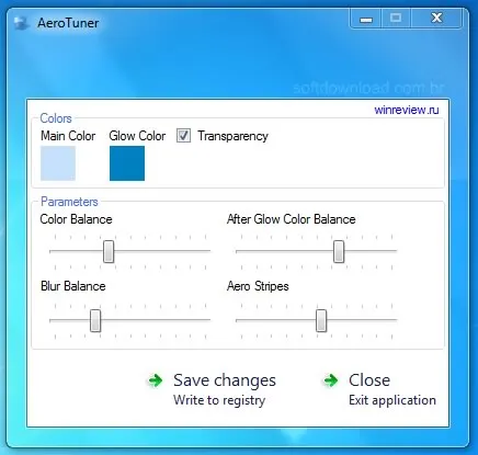 Personalize o Aero do Windows 7 com o Aero Tuner