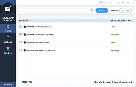 Anvi Folder Locker Proteja arquivos no PC com o Anvi Folder Locker