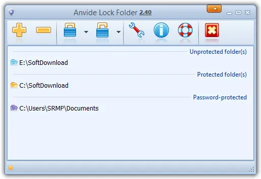 Anvide Lock Folder Oculte e proteja seus arquivos e pastas com o Anvide Lock Folder