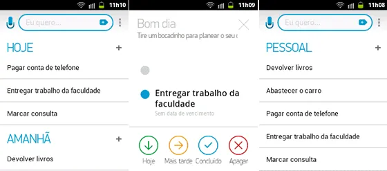 Any.DO Lista de tarefas para Android, iPhone e Chrome