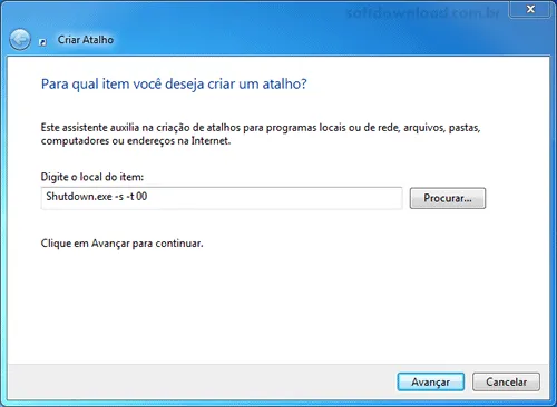 Como criar atalhos na área de trabalho para desligar, reiniciar e hibernar o Windows 7 - img02