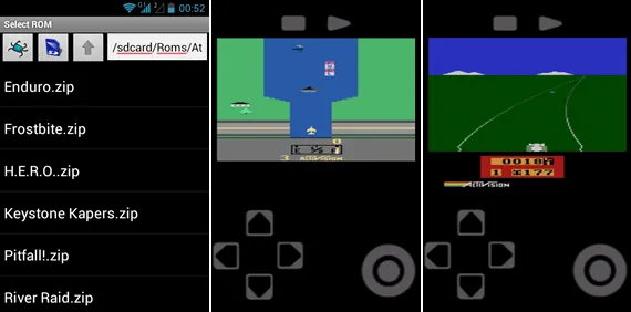 Ataroid Jogue Atari 2600 no Android com o Ataroid