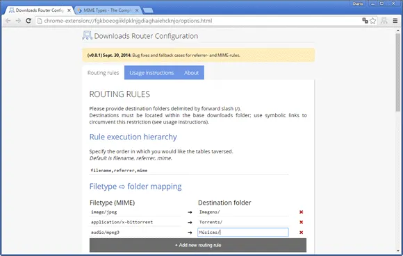 Downloads Router Organize seus downloads com o Downloads Router