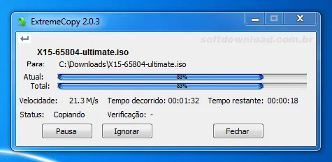 Copie arquivos até 120% mais rápido no Windows com o ExtremeCopy