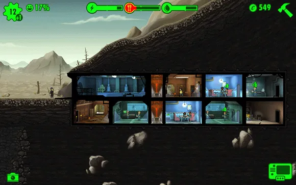 Fallout Shelter Jogo de estratégia para Android e iPhone
