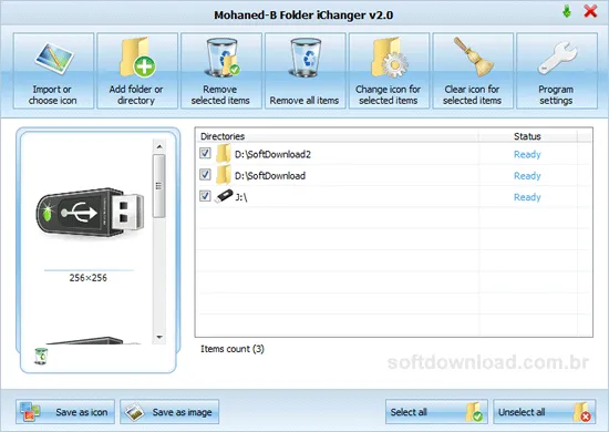 Folder iChanger Troque o ícone de pastas no Windows com o Folder iChanger