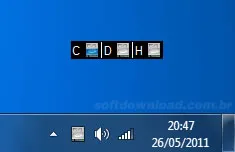 Monitore a atividade do disco rígido com o Free HDD Led