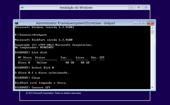 Imagem 3 - Instalação do Windows em modo UEFI Como instalar o Windows 7 e Windows 8 em modo UEFI - Imagem 3