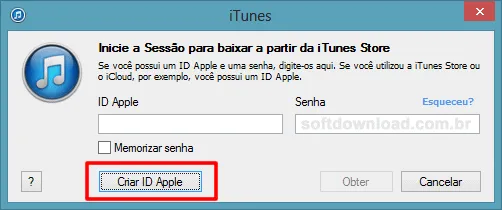 Imagem 2 - Criar conta na iTunes Store Como criar uma conta na AppStore sem cartão de crédito - Imagem 2