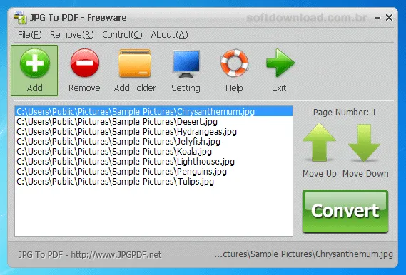 Converta imagens em arquivos PDF com o JPG to PDF