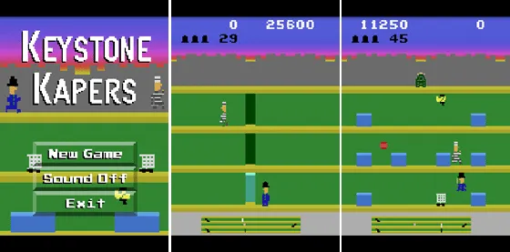 Keystone Kapers para Android Jogo do Atari gratuito para Android - Keystone Kapers
