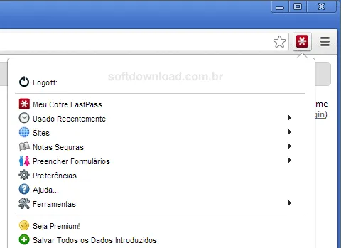 LastPass Gerenciador de senhas gratuito