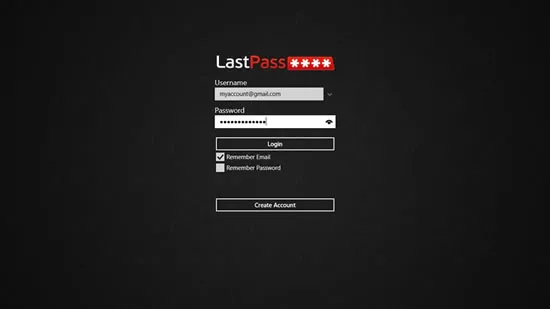 LastPass Aplicativo LastPass para Windows 8