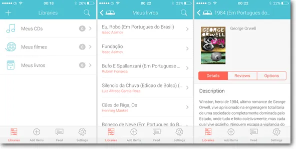 Libib Catalogue os seus livros com o Libib para Android e iPhone