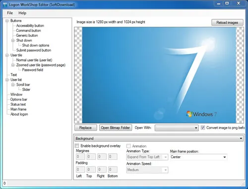 Personalize a tela de logon do Windows 7 com o Logon Workshop - Imagem 2