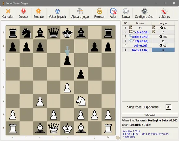 Lucas Chess Aprenda a jogar xadrez com o Lucas Chess
