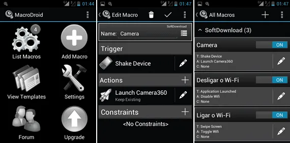 MacroDroid Automatize tarefas no Android com o MacroDroid