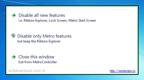 Desabilite a interface Metro do Windows 8 com o MetroController