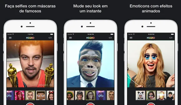 MSQRD Crie selfies com máscaras com o MSQRD