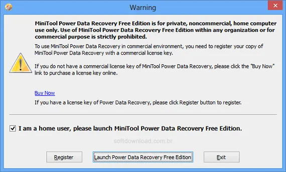 Power Data Recovery Free - Imagem 2 Recupere arquivos deletados com o Power Data Recovery Free - Imagem 2