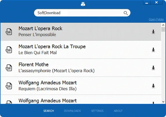 MusicWire Programa para baixar músicas - MusicWire