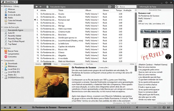 MusicBee Gerencie sua coleção de músicas com o MusicBee