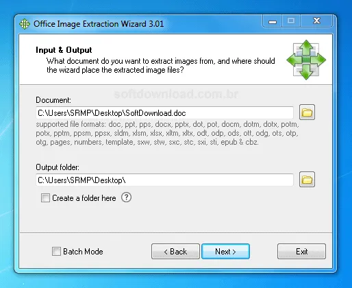 Como extrair imagens de documentos do Word, Excel e Power Point