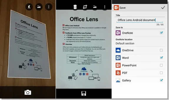 Office Lens Aplicativo gratuito para estudantes - Office Lens