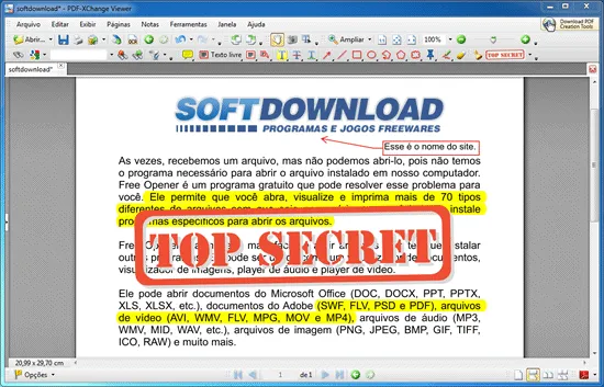 PDF-XChange Viewer - Leitor de PDF para Windows PDF-XChange Viewer - Leitor de PDF para Windows