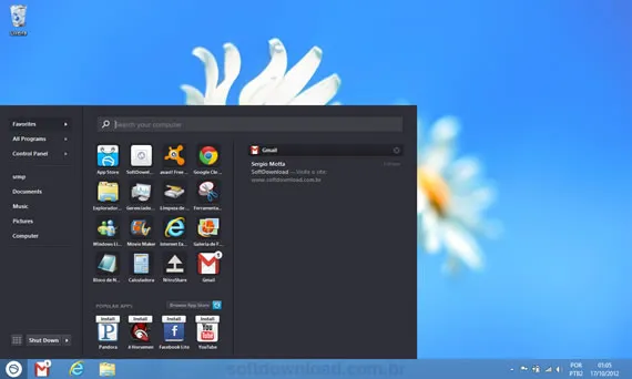 Pokki Start Menu Menu Iniciar moderno para Windows 8