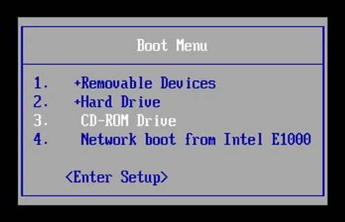 Menu de boot do computador Como fazer a reparação do Windows 7 - Imagem 1