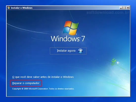 Reparar o computador Como fazer a reparação do Windows 7 - Imagem 4