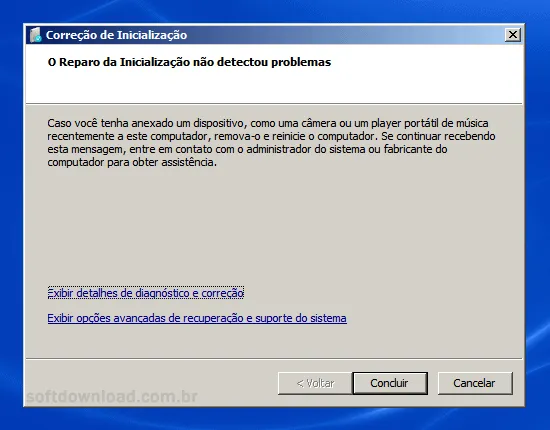 Correção de inicialização Como fazer a reparação do Windows 7 - Imagem 7