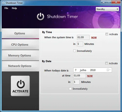 Agende o desligamento do Windows com o Shutdown Timer