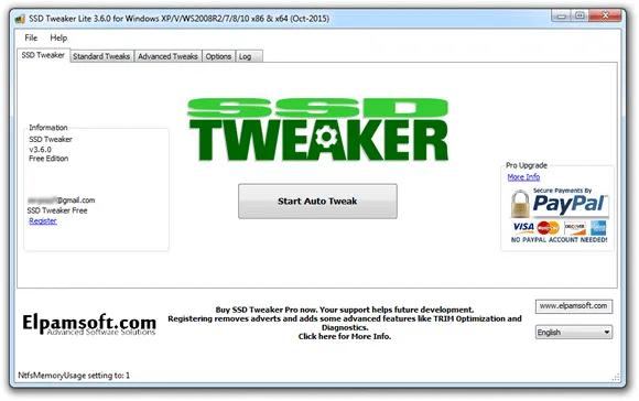 SSD Tweaker Otimize seu disco SSD com o SSD Tweaker