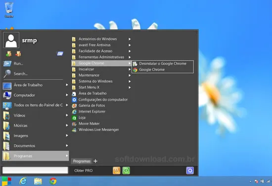 Start Button 8 Start Button 8 - Menu Iniciar para o Windows 8