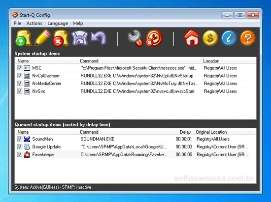 Start-Q Otimize e acelere a inicialização do Windows com o Start-Q
