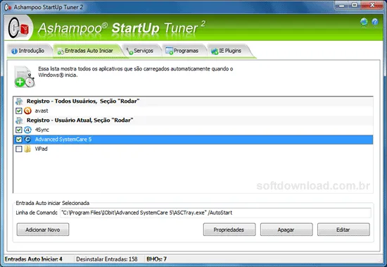 Ashampoo StartUp Tuner Acelere a inicialização do Windows com o Ashampoo StartUp Tuner