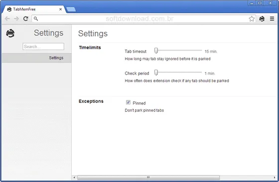 TabMemFree Libere memória no Google Chrome com o TabMemFree