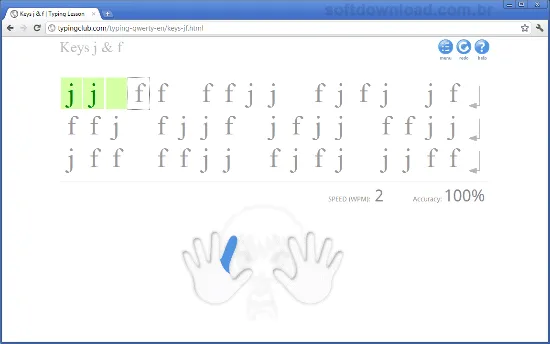 Typing Club - Curso de digitação online gratuito