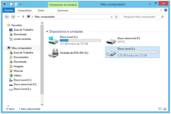 Como criptografrar o pendrive - Imagem 9