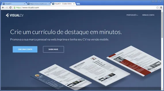 VisualCV Crie seu currículo facilmente com o VisualCV