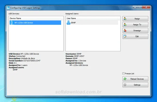 VSUsbLogon Login automático no Windows via pendrive