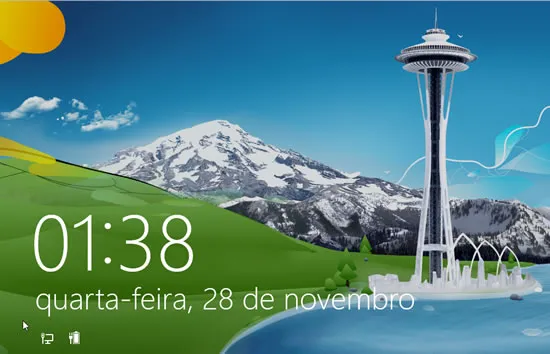 Tela de bloqueio do Windows 8 Como desativar a tela de bloqueio do Windows 8