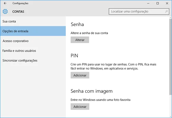 Código PIN - Imagem 3 Como fazer login no Windows 10 usando um PIN - Imagem 3