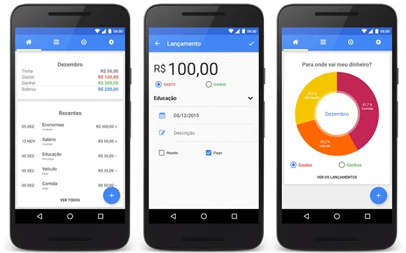 Wisecash para Android Controle suas despesas com o Wisecash
